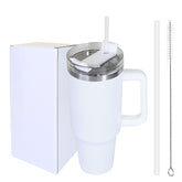 Stainless Steel with Handle, Vacuum Insulated Tumblers,Double Wall Travel Coffee Mug