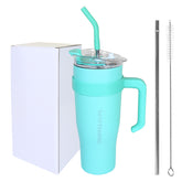 Stainless Steel with Handle, Vacuum Insulated Tumblers With Grip