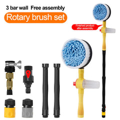 Automatic Rotary Long Handle Car Cleaning Brush