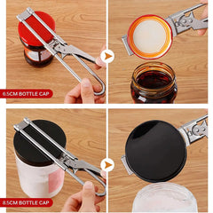 Adjustable Multi-Function Bottle Cap Opener